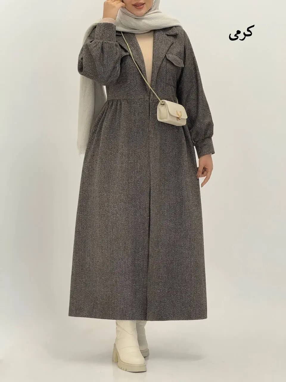 3647-پالتو توییت پرنسا